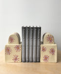 The Spring Flower Bookends